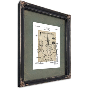 Nadaa — Ebony Framed Canvas Print | Bella Frye