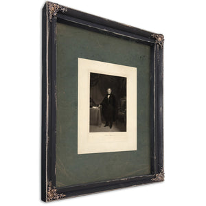 Millard Fillmore 185 1853 — Ebony Framed Canvas Print | Bella Frye