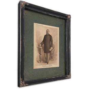 Chester a Arthur President of the United States 1881 — Ebony Framed Canvas Print | Bella Frye