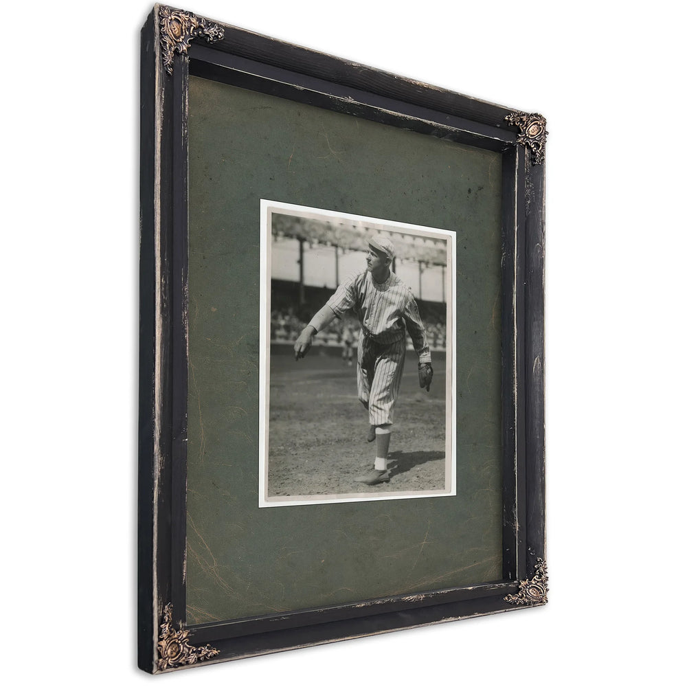 Christy Mathewson by Conlon — Ebony Framed Canvas Print | Bella Frye