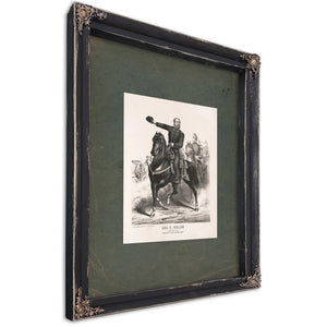 George Gordon Meade 19th Century — Ebony Framed Canvas Print | Bella Frye