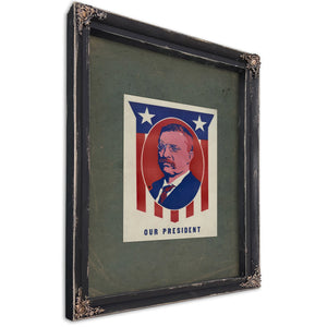 Our President 2th Century — Ebony Framed Canvas Print | Bella Frye