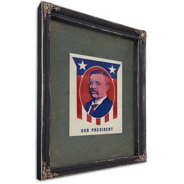 Our President 2th Century — Ebony Framed Canvas Print | Bella Frye