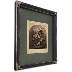 Frontier Life 1875 — Ebony Framed Canvas Print | Bella Frye