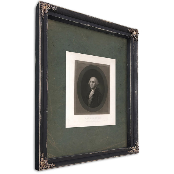 Washington 187 188 — Ebony Framed Canvas Print | Bella Frye