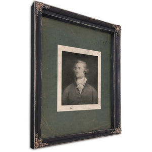 Alexander Hamilton 1896 — Ebony Framed Canvas Print | Bella Frye