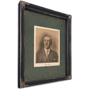 Woodrow Wilson 1913 — Ebony Framed Canvas Print | Bella Frye