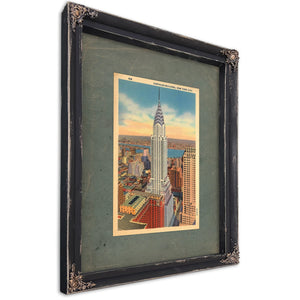 Chrysler — Ebony Framed Canvas Print | Bella Frye