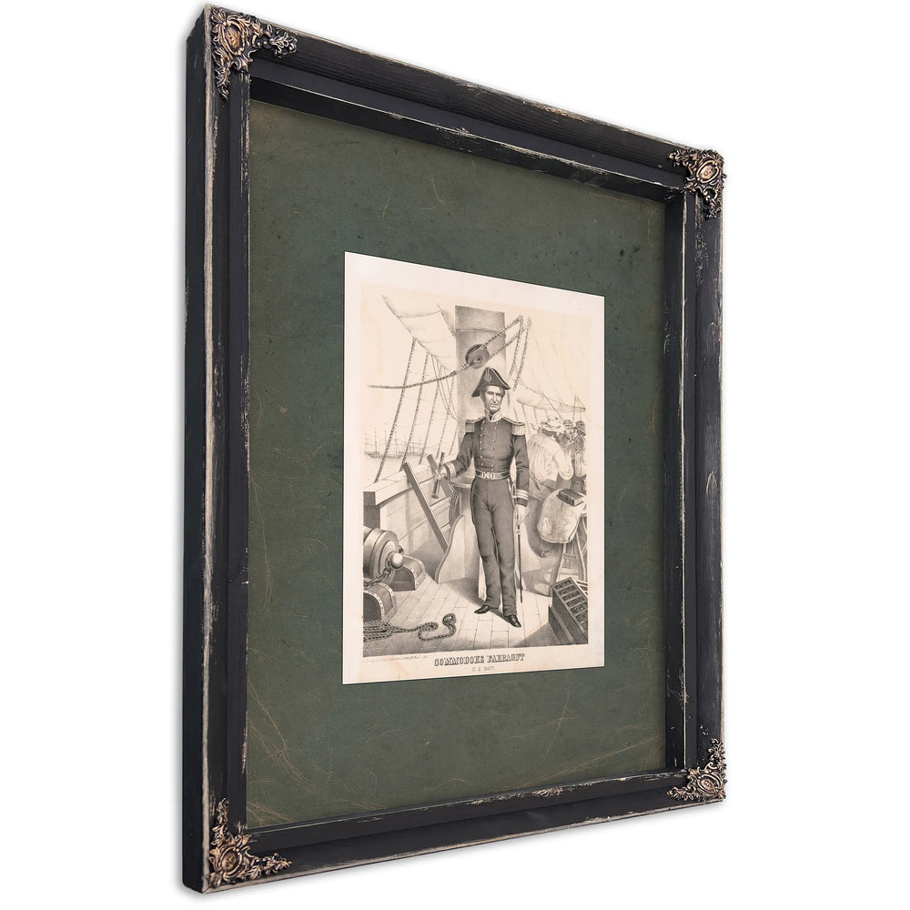 David Glasgow Farragut 19th Century — Ebony Framed Canvas Print | Bella Frye