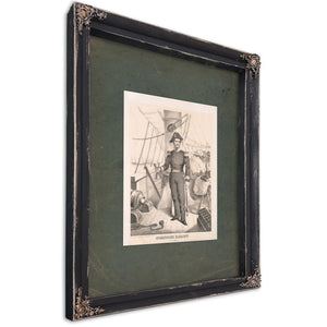David Glasgow Farragut 19th Century — Ebony Framed Canvas Print | Bella Frye