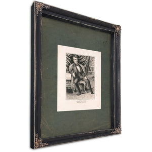 James K Polk Freedoms Champion 1846 — Ebony Framed Canvas Print | Bella Frye
