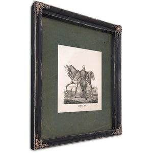 John Adams Dix 19th Century — Ebony Framed Canvas Print | Bella Frye