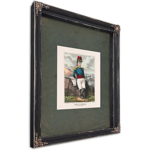 General Zachary Taylor Rough and Ready 1846 — Ebony Framed Canvas Print | Bella Frye