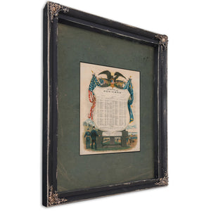 In Honor of Our Hero 189 — Ebony Framed Canvas Print | Bella Frye