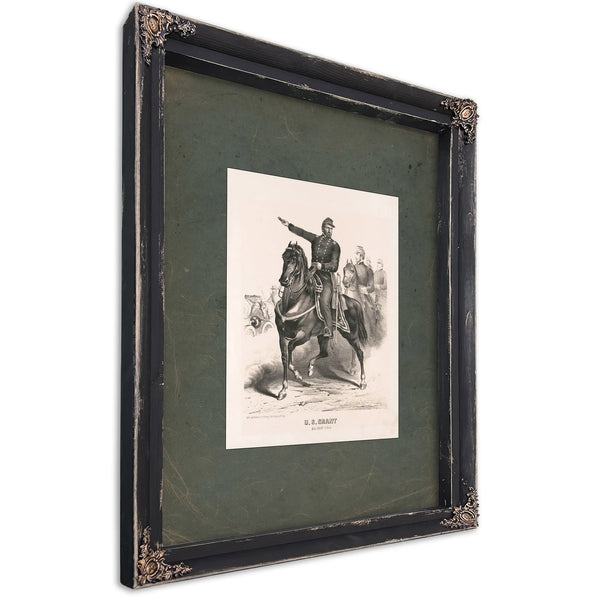 Ulysses S Grant 19th Century — Ebony Framed Canvas Print | Bella Frye