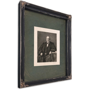 Alford Q Collins 1897 — Ebony Framed Canvas Print | Bella Frye