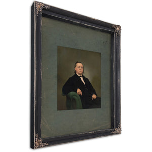 Henry Ward Beecher 19th Century — Ebony Framed Canvas Print | Bella Frye