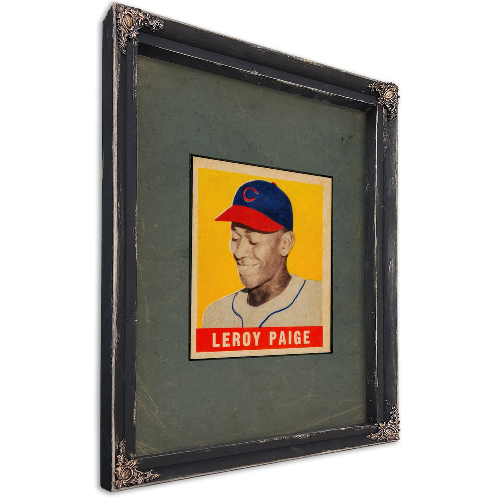 Leaf Satchel Paige Fa5a — Ebony Framed Canvas Print | Bella Frye