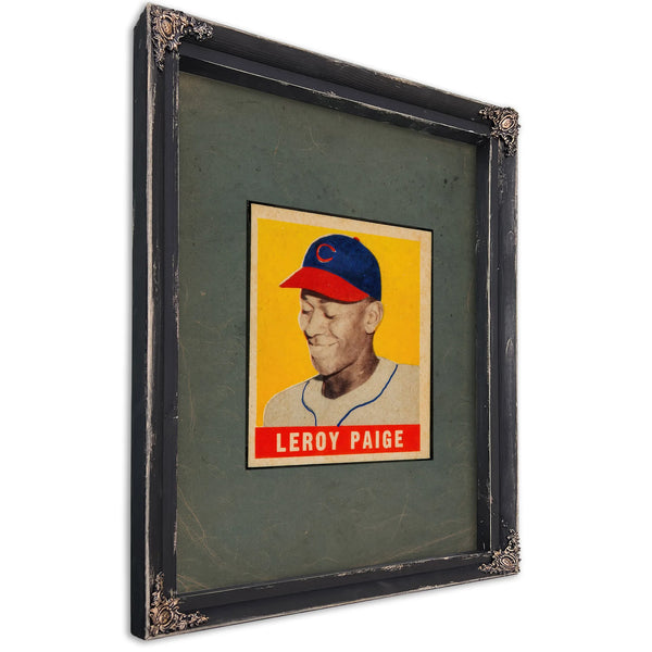 Leaf Satchel Paige Fa5a — Ebony Framed Canvas Print | Bella Frye