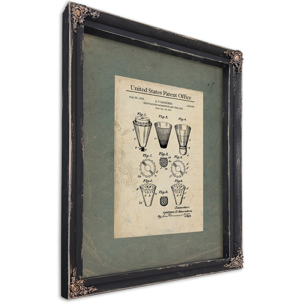 Nadaj — Ebony Framed Canvas Print | Bella Frye