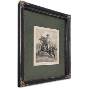 Colonel Theodore Roosevelt Usv 19th Century — Ebony Framed Canvas Print | Bella Frye
