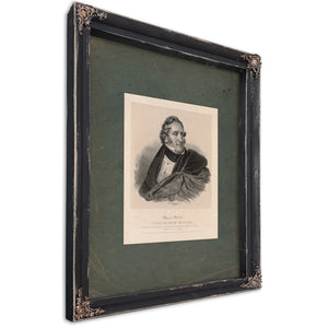 Thomas Hart Benton Senator From Missouri 1837 — Ebony Framed Canvas Print | Bella Frye