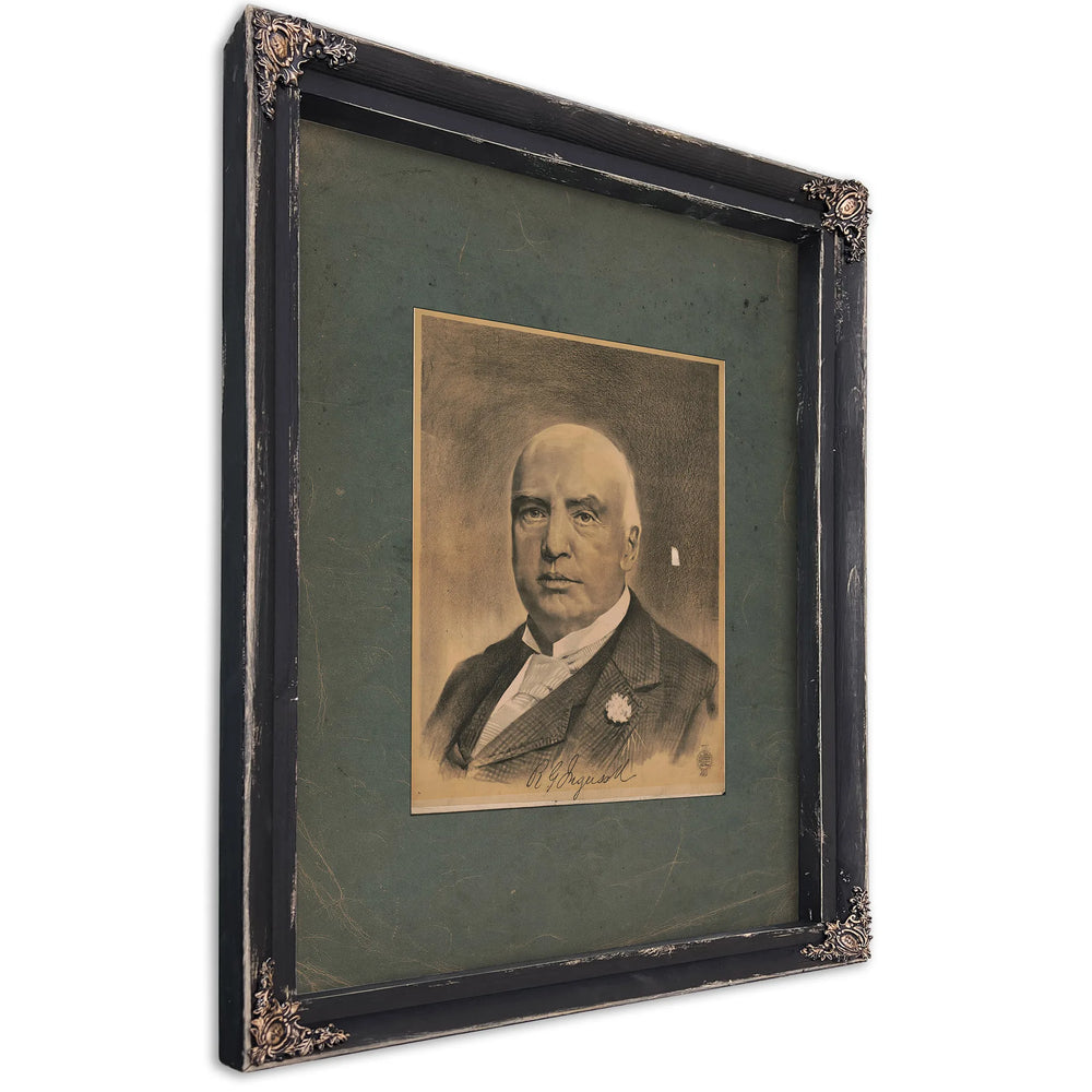 Robert Green Ingersoll 189 — Ebony Framed Canvas Print | Bella Frye