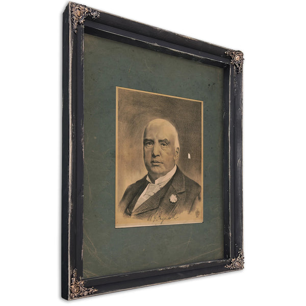 Robert Green Ingersoll 189 — Ebony Framed Canvas Print | Bella Frye