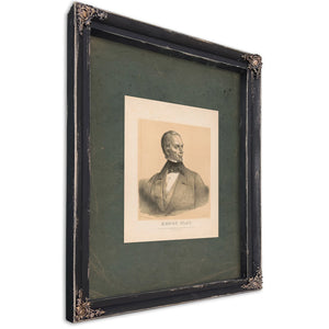 Henry Clay 1844 — Ebony Framed Canvas Print | Bella Frye