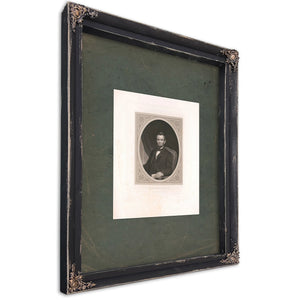 Abraham Lincoln 19th Century 8 — Ebony Framed Canvas Print | Bella Frye