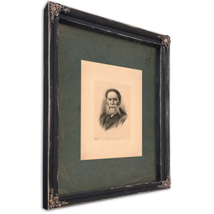 John Amory Lowell 1895 — Ebony Framed Canvas Print | Bella Frye