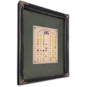 Army of the United States Corps Badges 1865 1865 — Ebony Framed Canvas Print | Bella Frye