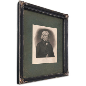 Hon Andrew Pickens Butler Late Senator From South Carolina 19th Century — Ebony Framed Canvas Print | Bella Frye