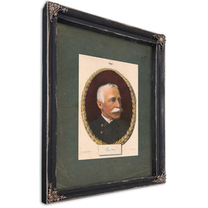 George Dewey 1899 — Ebony Framed Canvas Print | Bella Frye