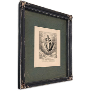 The Spirit of the Union 1876 — Ebony Framed Canvas Print | Bella Frye