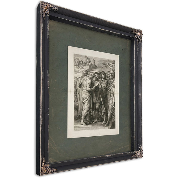 Religious Civil Liberty Established in Maryland in 1649 1793 — Bourbon Framed Canvas Print | Bella Frye