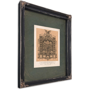Family Picture for the Million 188 188 — Ebony Framed Canvas Print | Bella Frye