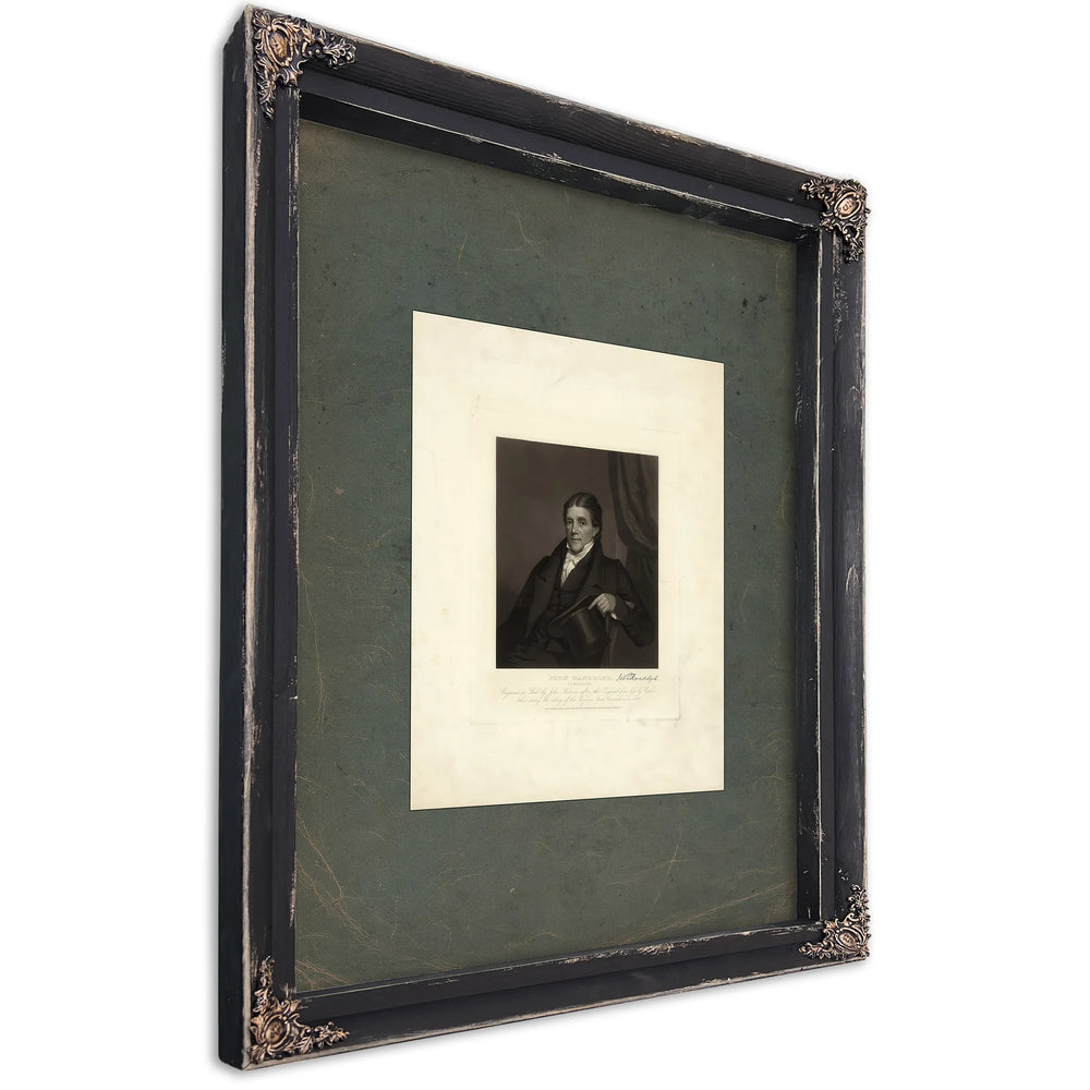 John Randolph of Roanoke 1876 — Ebony Framed Canvas Print | Bella Frye
