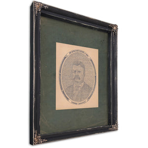 Republican Platform of 194 Theodore Roosevelt 194 — Ebony Framed Canvas Print | Bella Frye