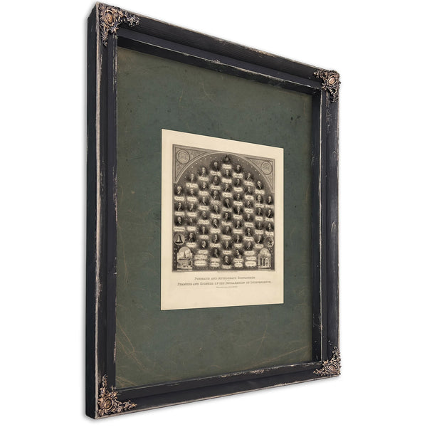 Portraits and Autograph Signatures of the Framers and Signers of the Declaration of Independence Philadelphia July 4th 1776 1