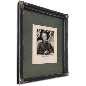 Henry Clay of Kentucky 1848 — Ebony Framed Canvas Print | Bella Frye