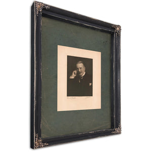 Fredric C Penfield 1923 — Ebony Framed Canvas Print | Bella Frye
