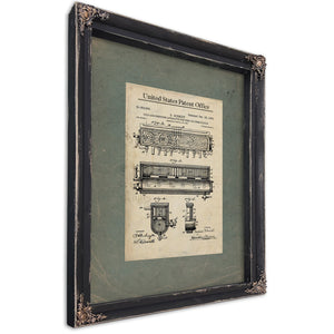 The Publicans Secret Schmidts Cold Pressure Apparatus Patent — Ebony Framed Canvas Print | Bella Frye
