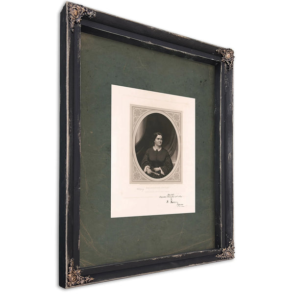 Mrs Abraham Lincoln 1864 — Bourbon Framed Canvas Print | Bella Frye