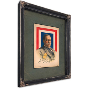 Od Times William H Taft 198 — Ebony Framed Canvas Print | Bella Frye
