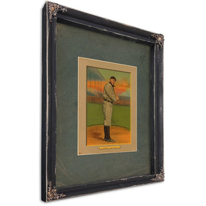 Ty Cobb Card 988351 — Ebony Framed Canvas Print | Bella Frye