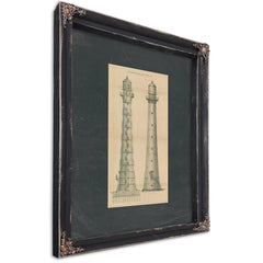 Cape Canaveral Iron Sentinel the Keepers Spiral Ascent — Ebony Framed Canvas Print | Bella Frye