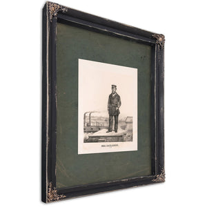 John Adolphus Bernard Dahlgren 19th Century — Ebony Framed Canvas Print | Bella Frye