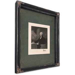 Thomas Jefferson 1897 — Ebony Framed Canvas Print | Bella Frye