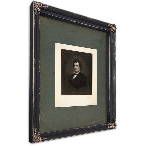 Thaddeus Stevens 19th Century — Ebony Framed Canvas Print | Bella Frye